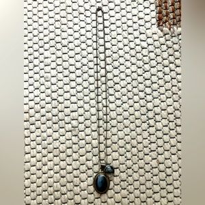 Blue Stones Pendant Neclace